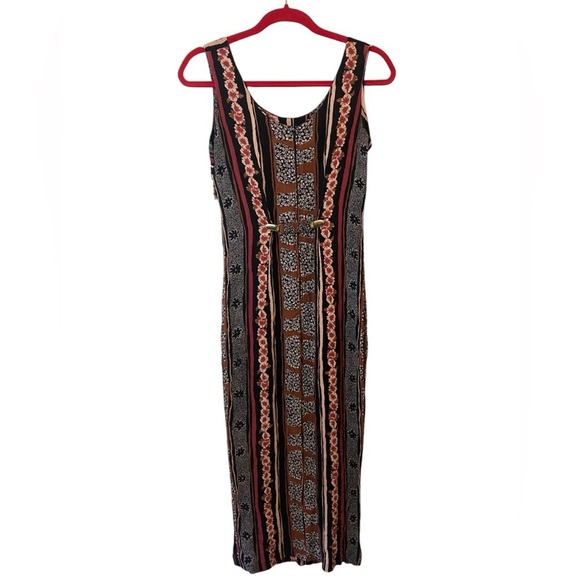 Vintage Timing Sleeveless Long Maxi Dress Medium - Picture 12 of 16